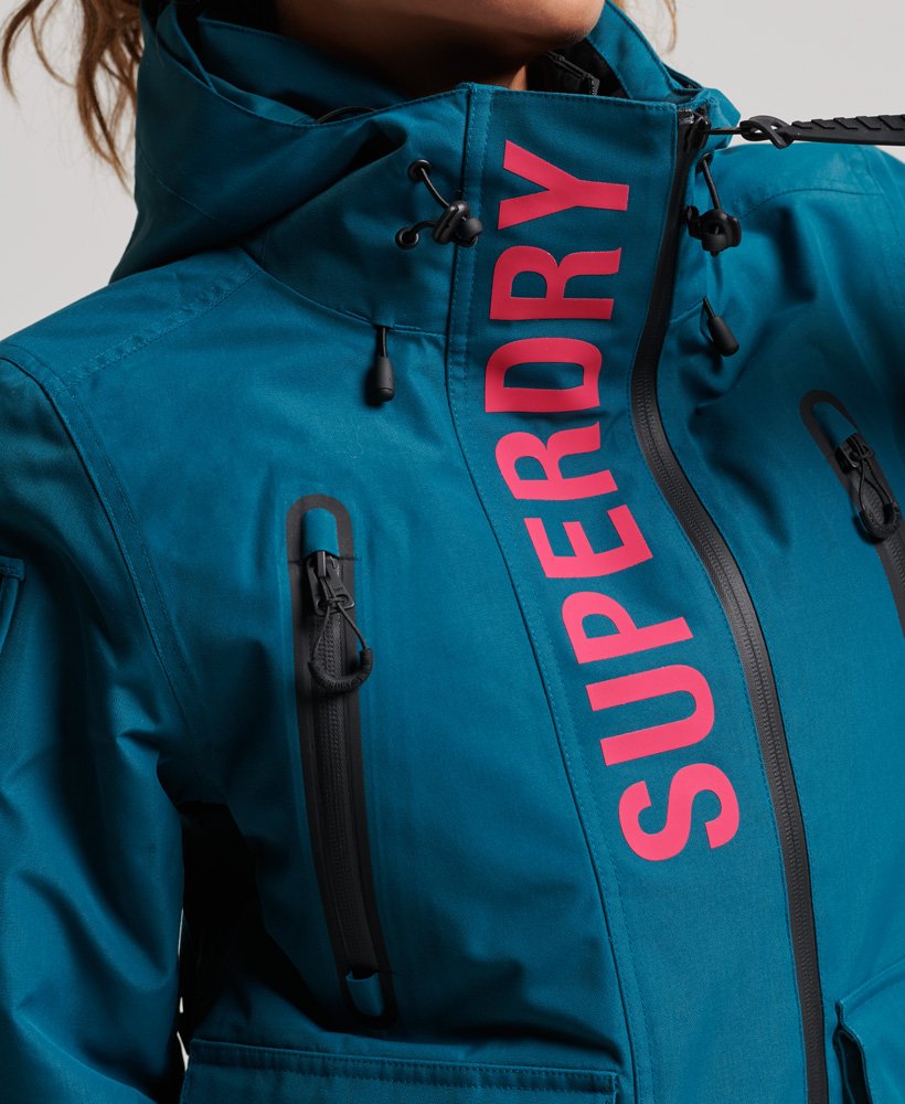 jaqueta ultimate rescue na cor deep atlantic teal