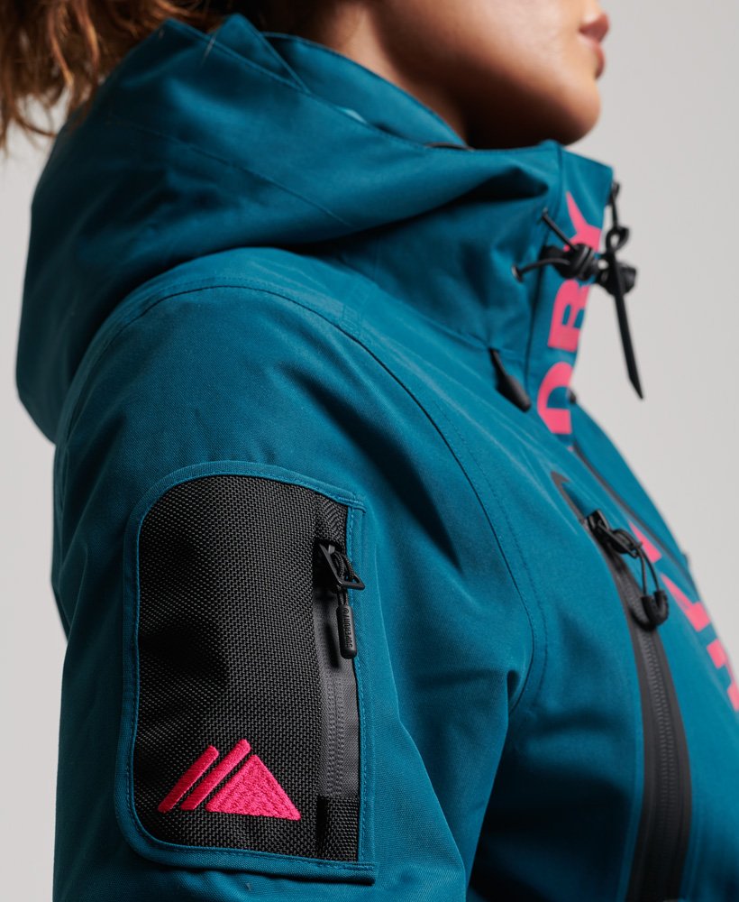 jaqueta ultimate rescue na cor deep atlantic teal
