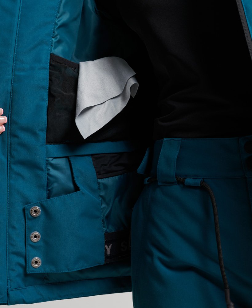 jaqueta ultimate rescue na cor deep atlantic teal