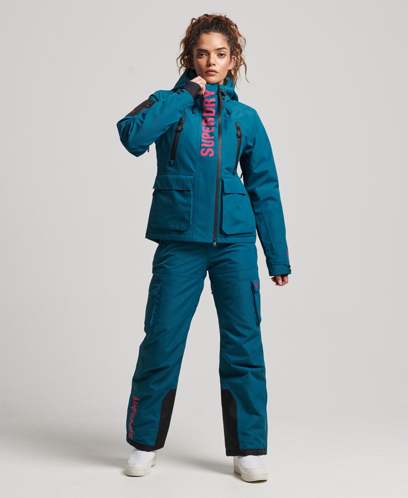 jaqueta ultimate rescue na cor deep atlantic teal
