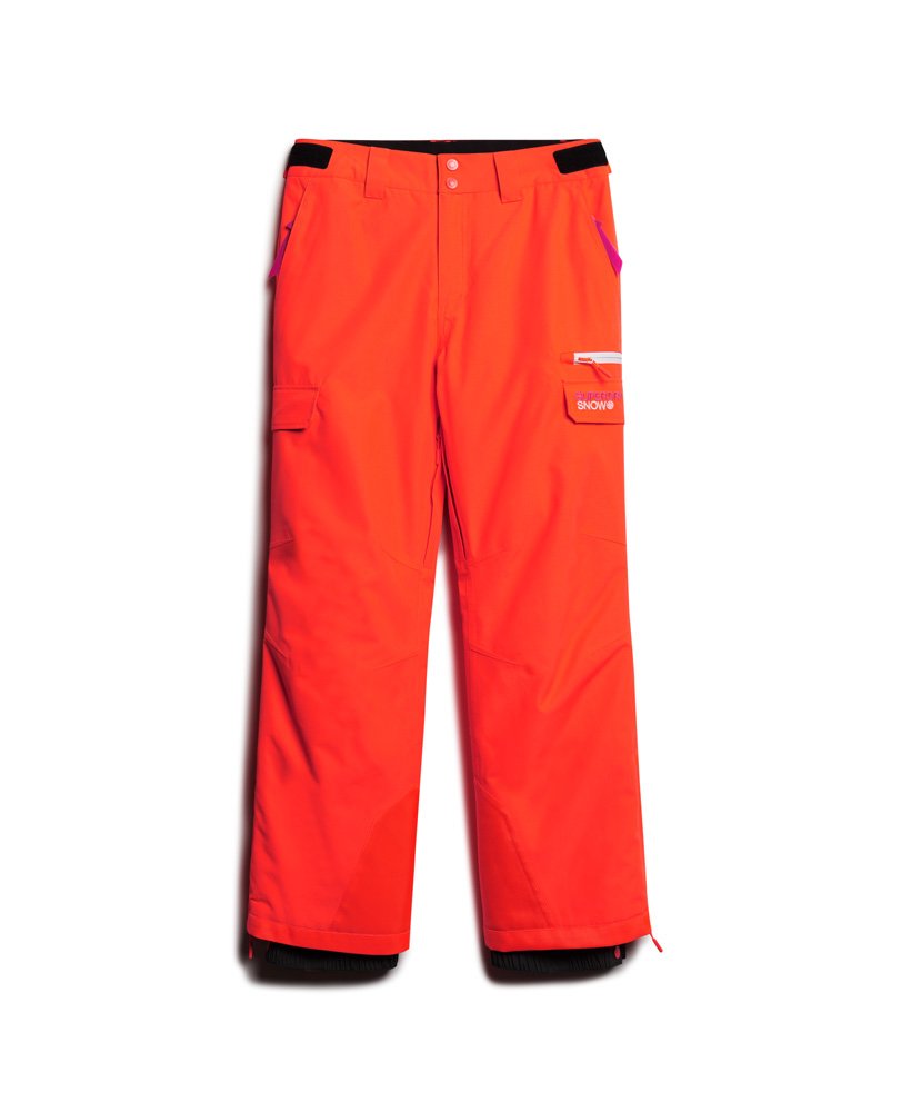 calças de esqui ultimate rescue na cor hyper fire coral