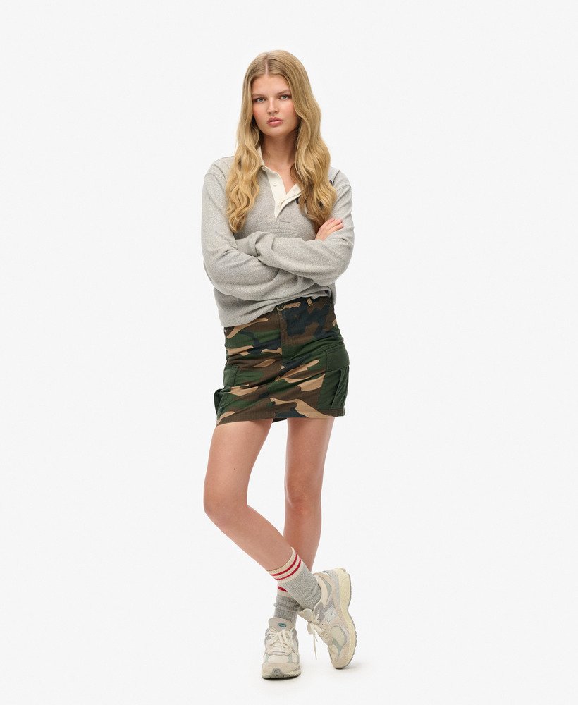 saia cargo reta em camuflagem colorado