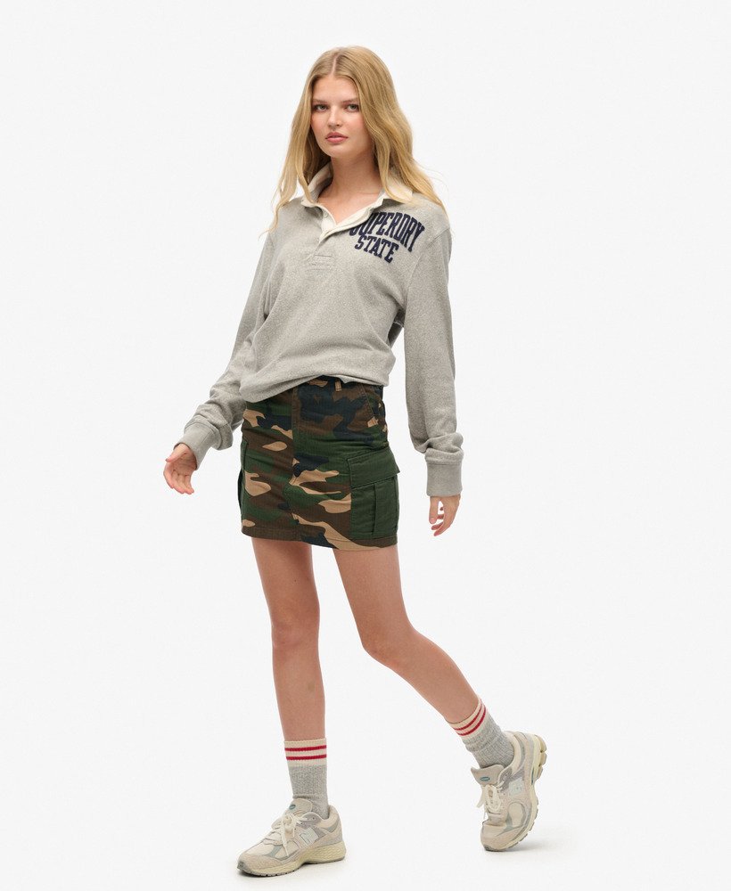 saia cargo reta em camuflagem colorado