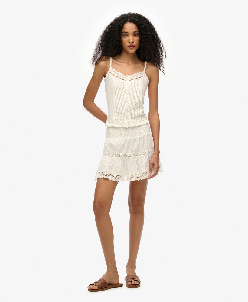 minissaia ibiza lace mix na cor off white