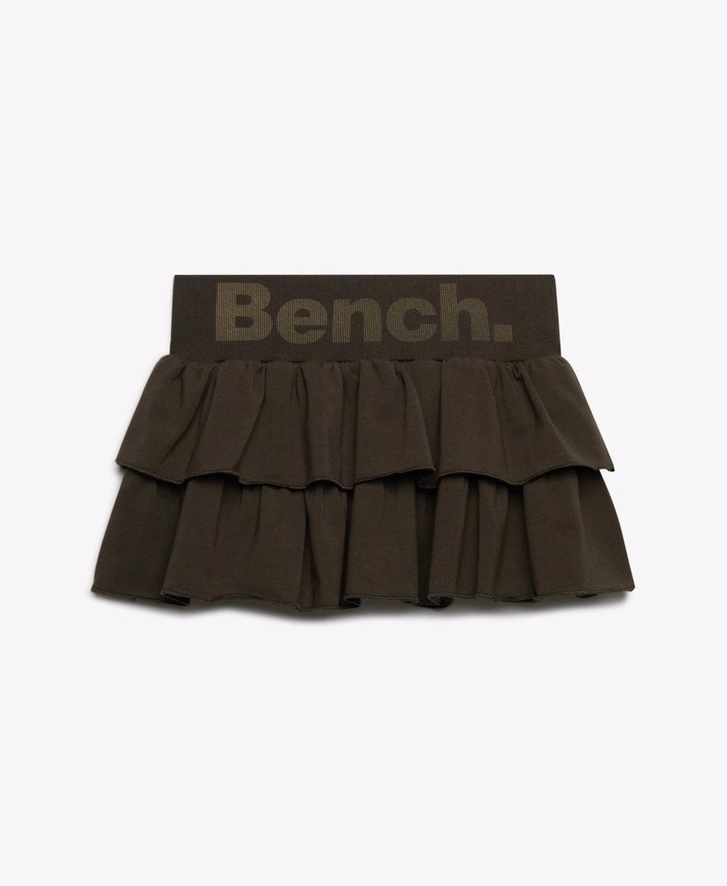 Saia em camadas de cintura baixa Bench