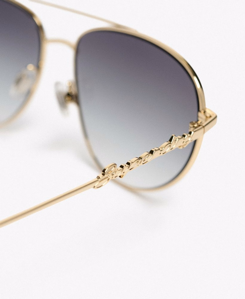 Óculos de Sol Aviador com Lentes Degradê