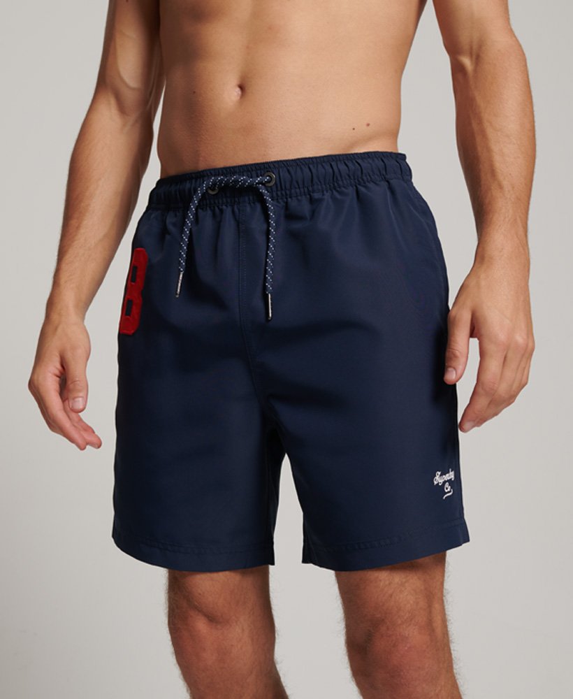 calções de banho polo recycled na cor azul marinho mais intensa