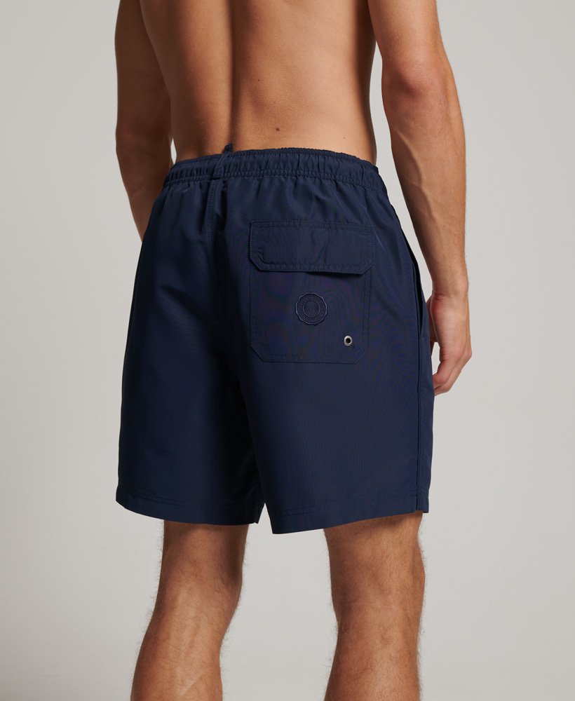 calções de banho polo recycled na cor azul marinho mais intensa
