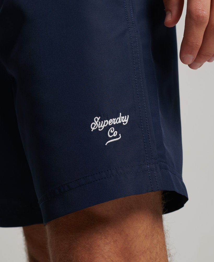 calções de banho polo recycled na cor azul marinho mais intensa