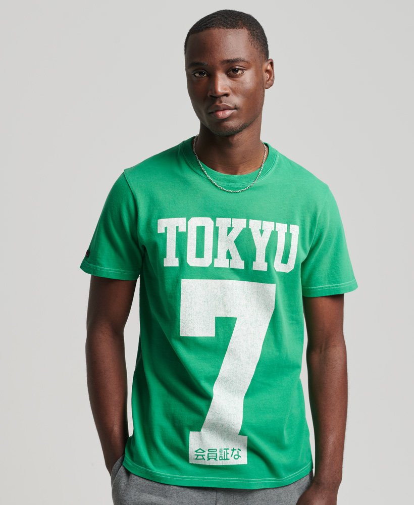 camiseta vintage 03 rework classic de edição limitada na cor verde kelly