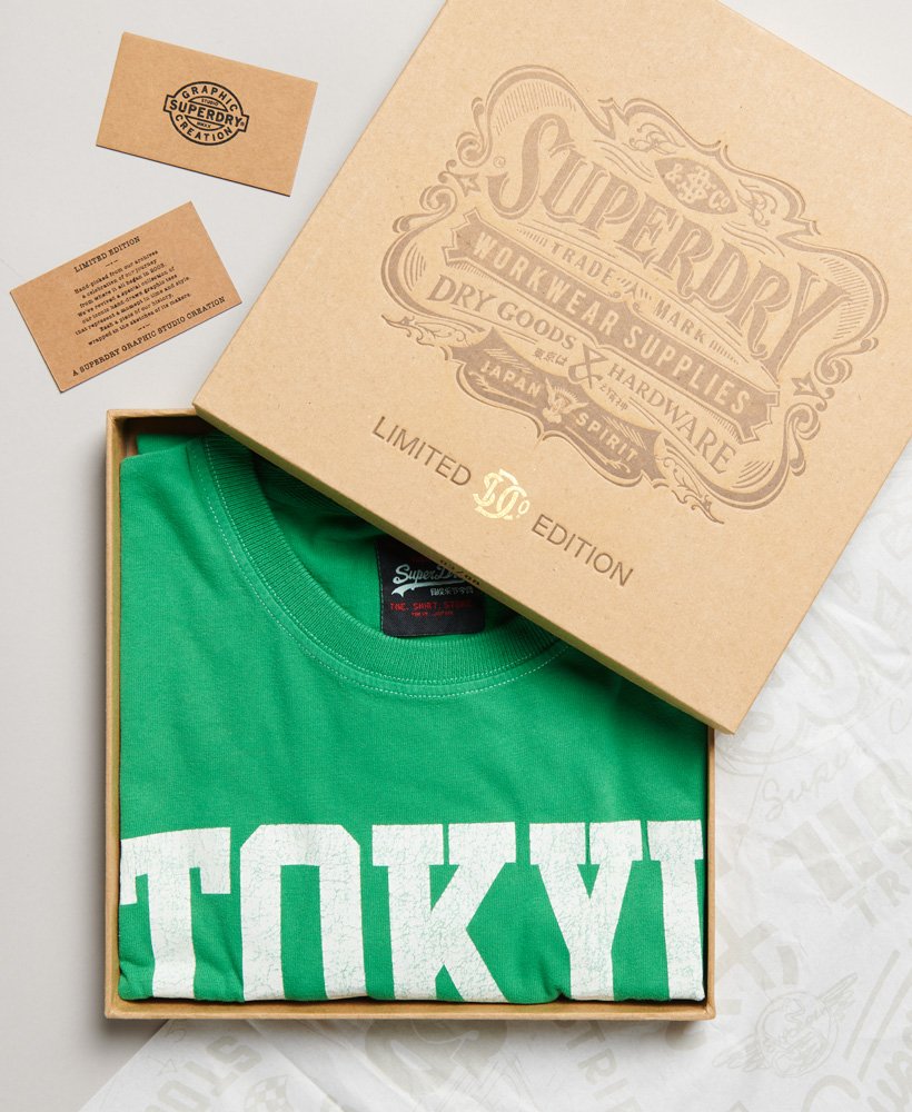 camiseta vintage 03 rework classic de edição limitada na cor verde kelly