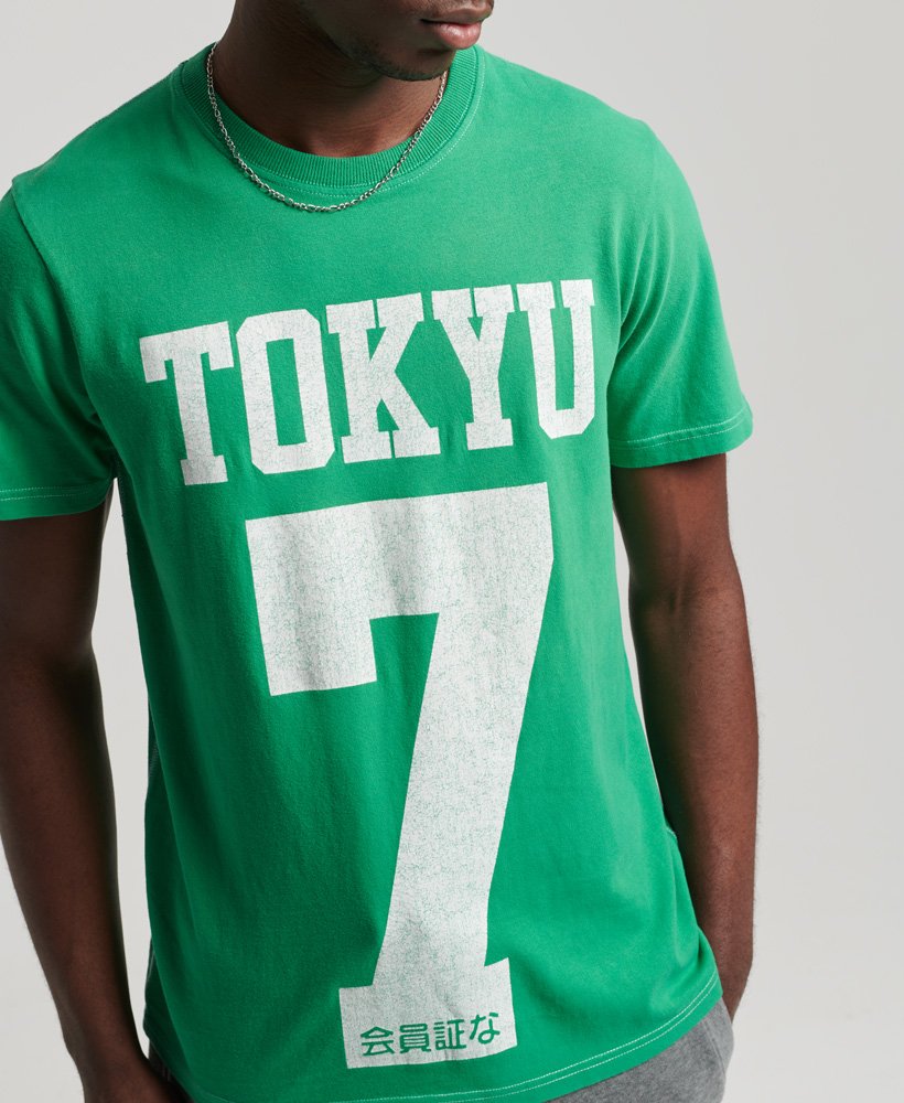 camiseta vintage 03 rework classic de edição limitada na cor verde kelly