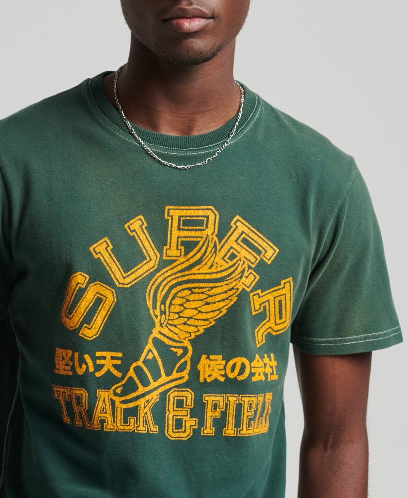 camiseta vintage 06 rework classic de edição limitada na cor verde esmalte