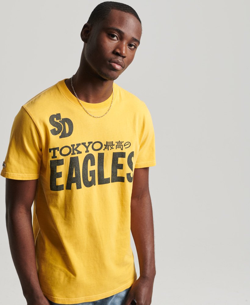 camiseta clássica vintage 04 rework edição limitada em amarelo novo
