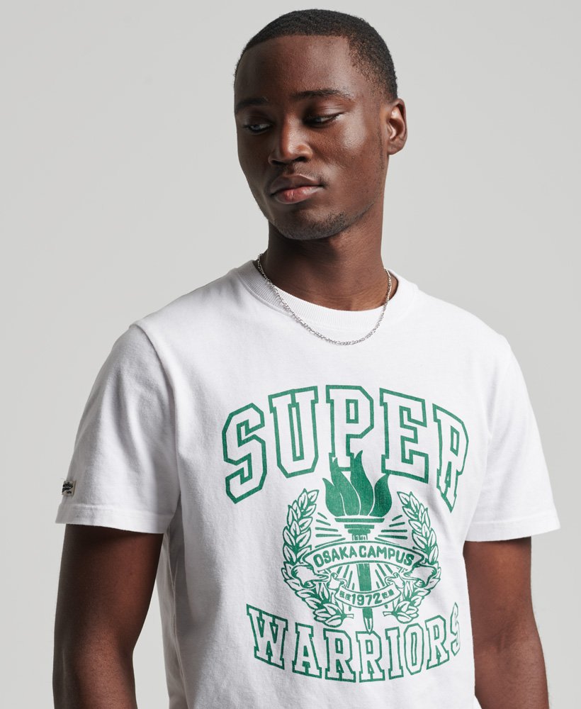 camiseta vintage 06 rework classic de edição limitada na cor off white
