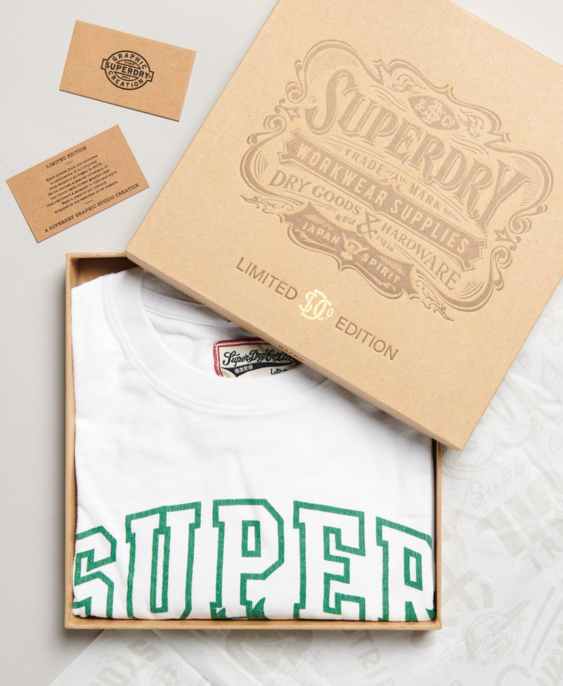 camiseta vintage 06 rework classic de edição limitada na cor off white