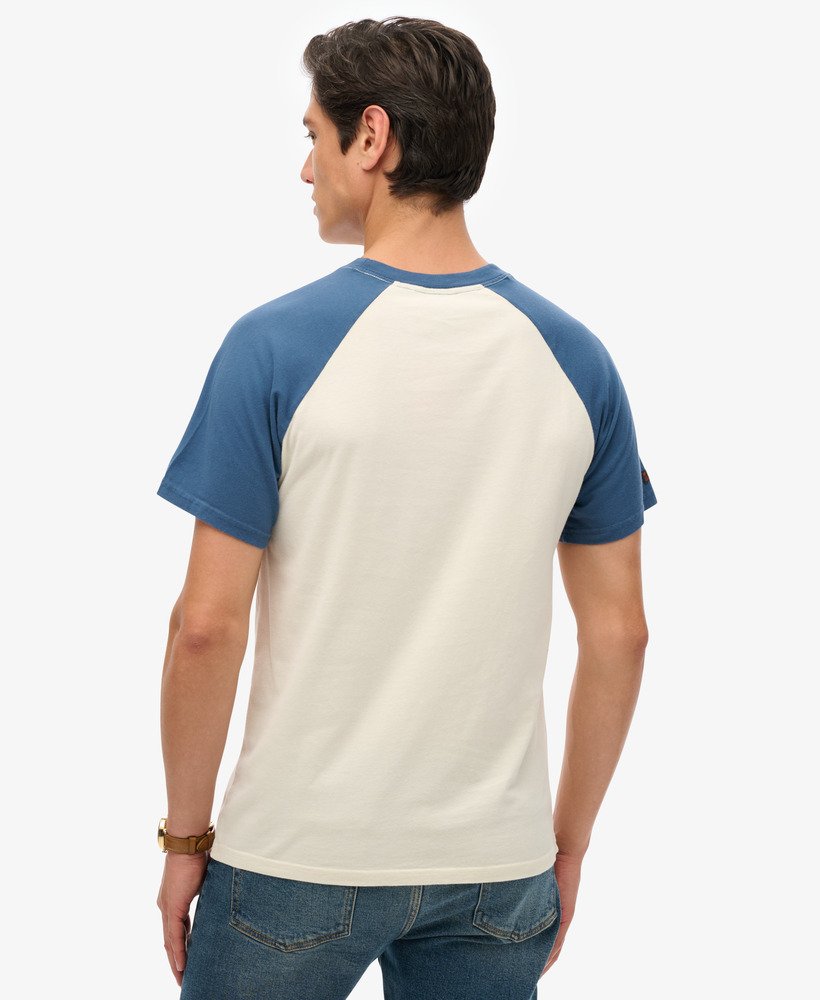 camiseta vintage venue classic na cor midwest creamskate blue