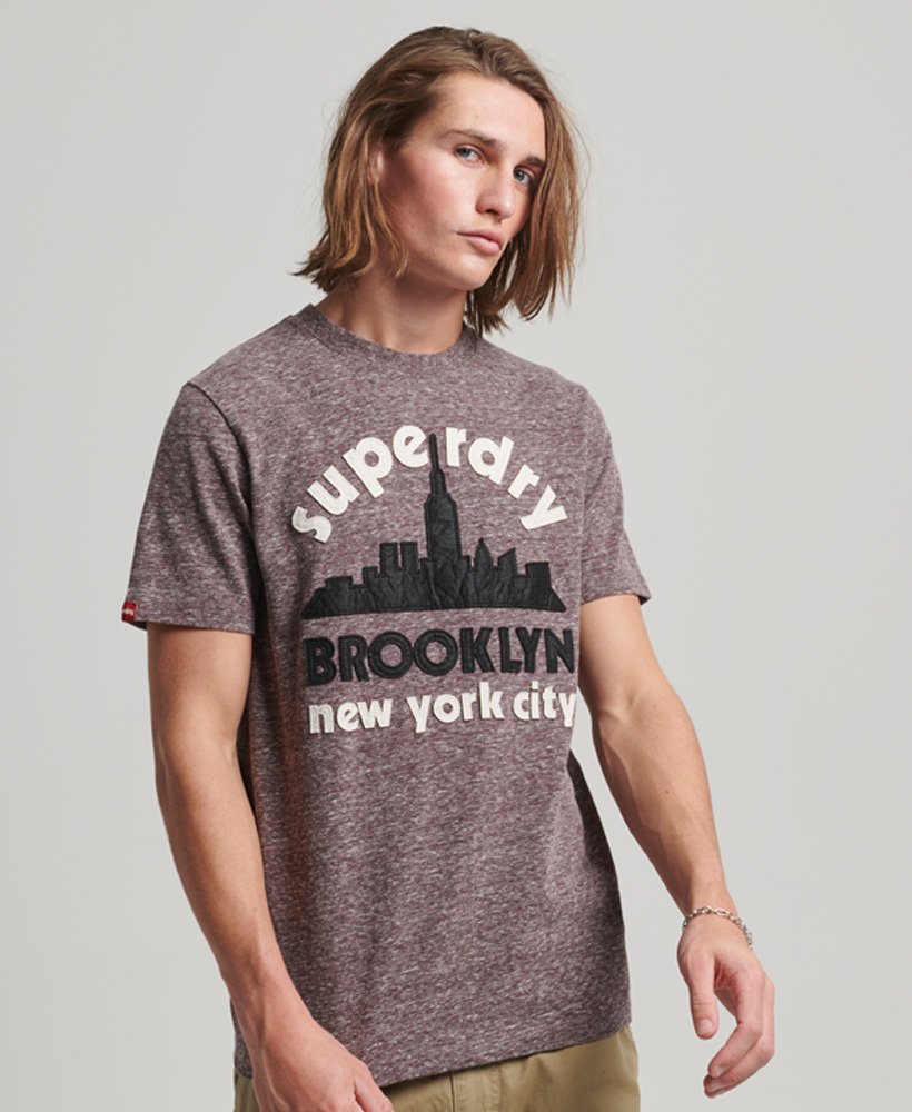 camiseta great outdoors applique na cor nathan brown snowy