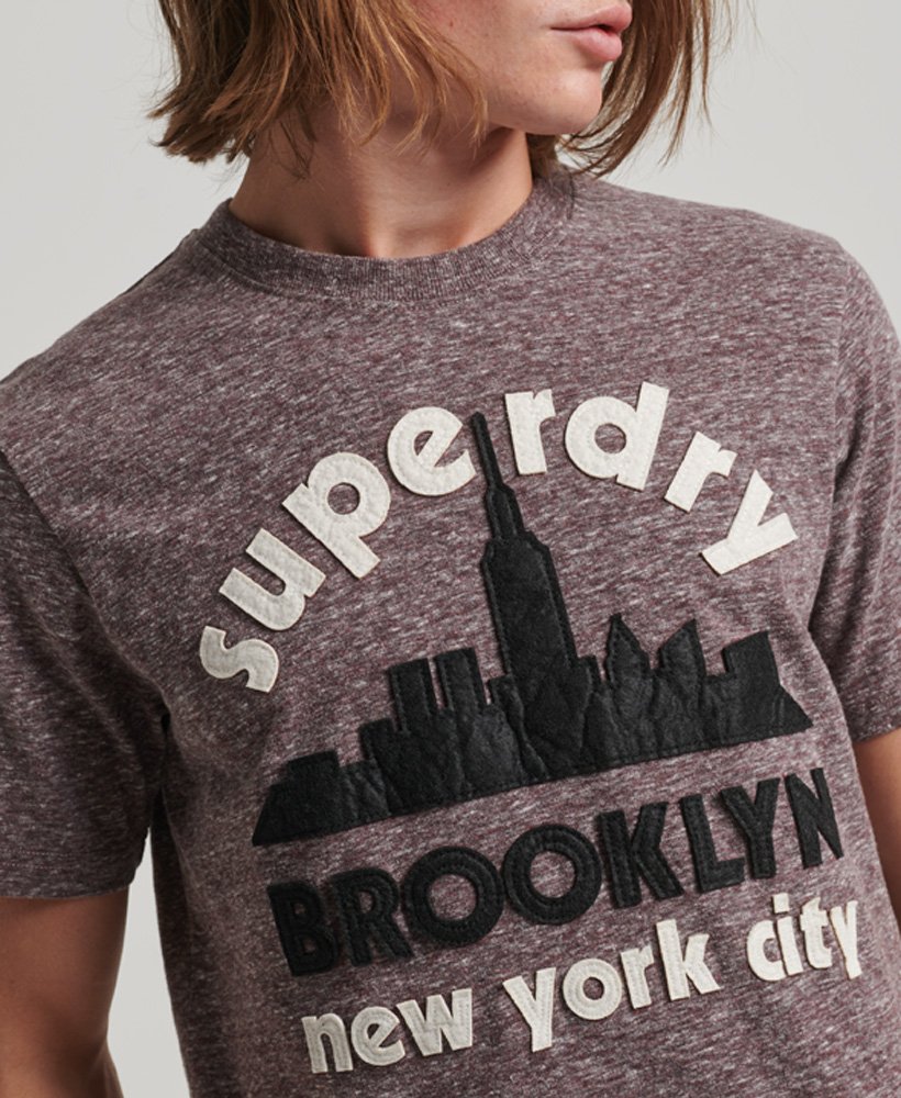 camiseta great outdoors applique na cor nathan brown snowy