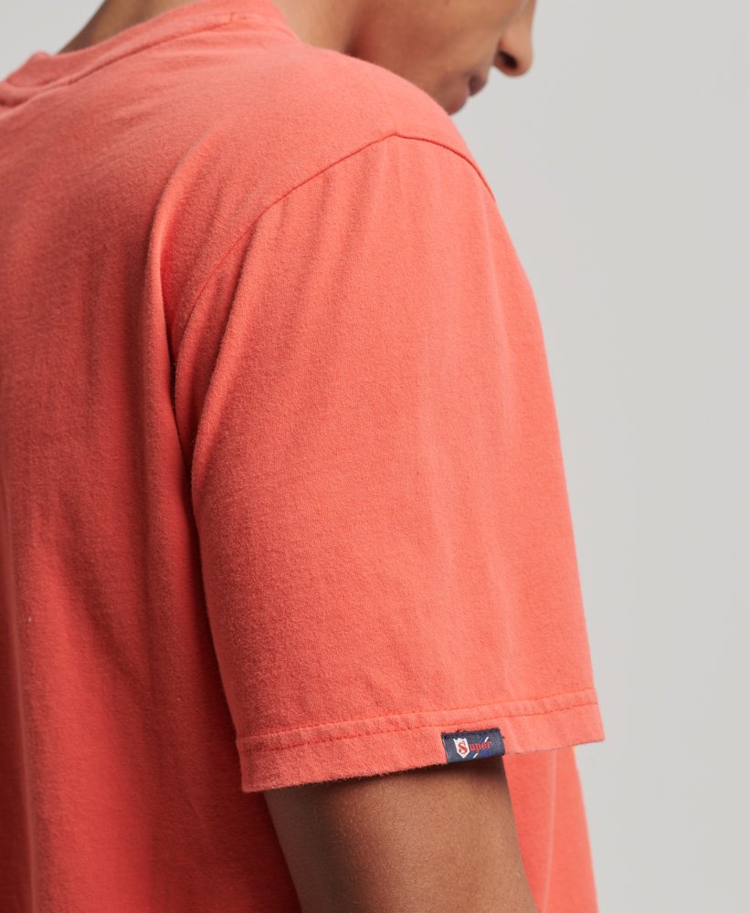 camiseta vintage home run na cor vermelha estilo americana