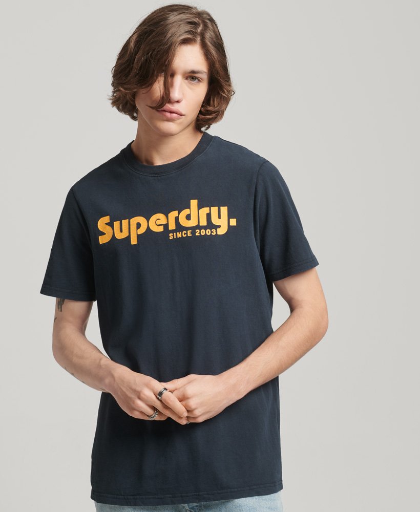 camiseta vintage terrain classic na cor preta