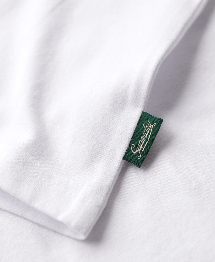 camiseta core logo stripe na cor Óptica