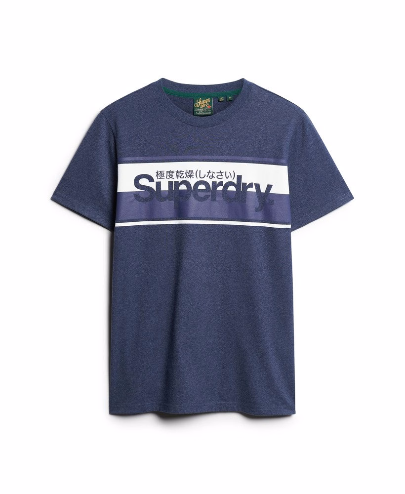 Camiseta Core Logo Stripe