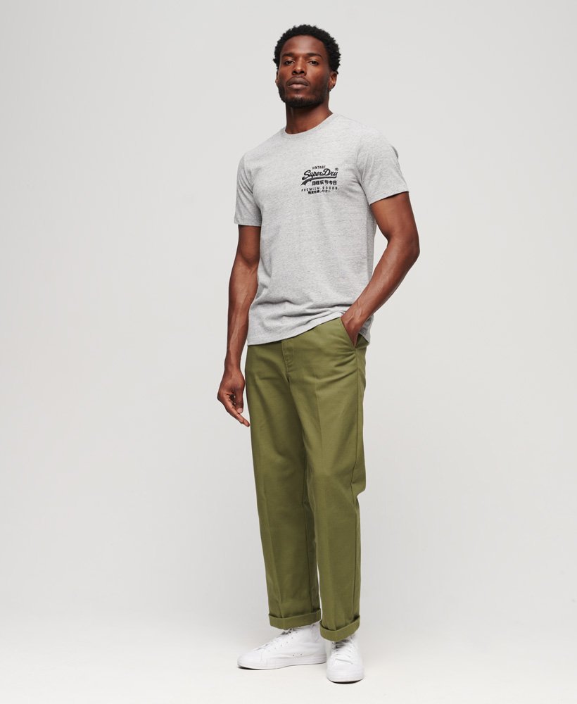 camiseta com estampa do ano novo chinês em cinza mesclado.