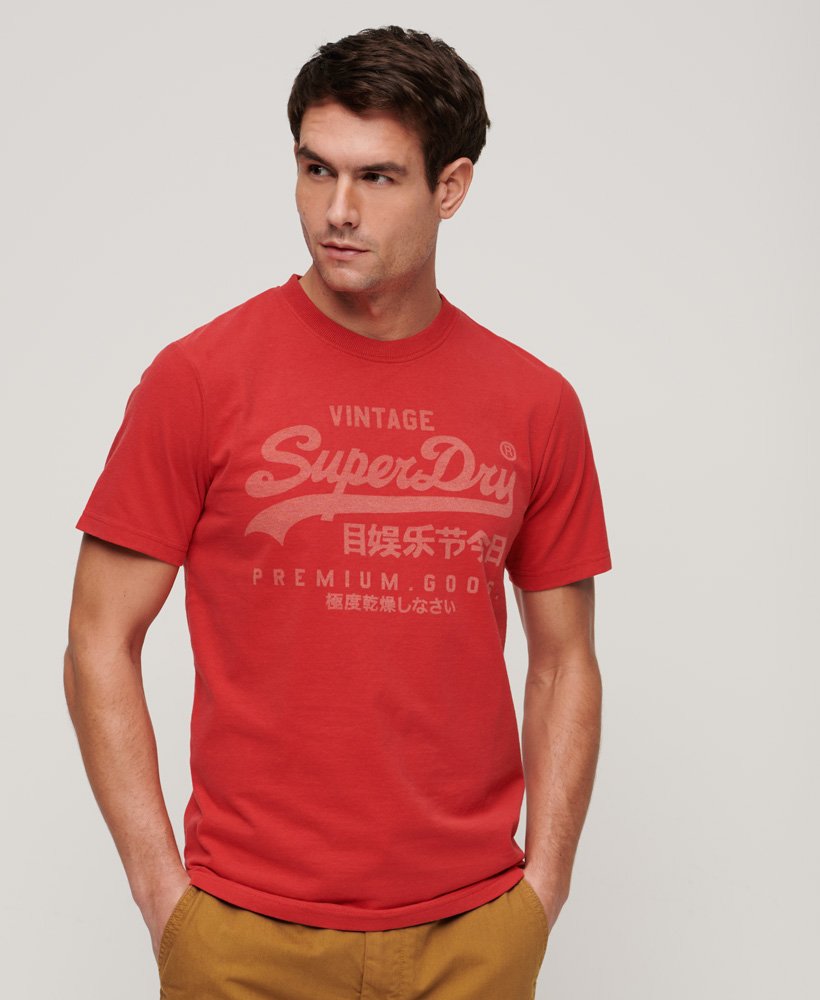 camiseta classic heritage na cor ferra red mescla.