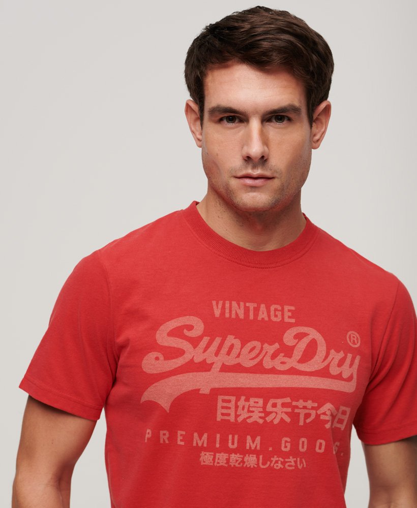 camiseta classic heritage na cor ferra red mescla.