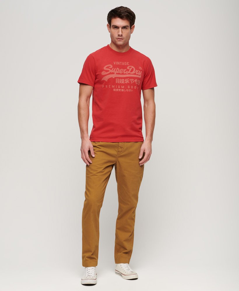 camiseta classic heritage na cor ferra red mescla.