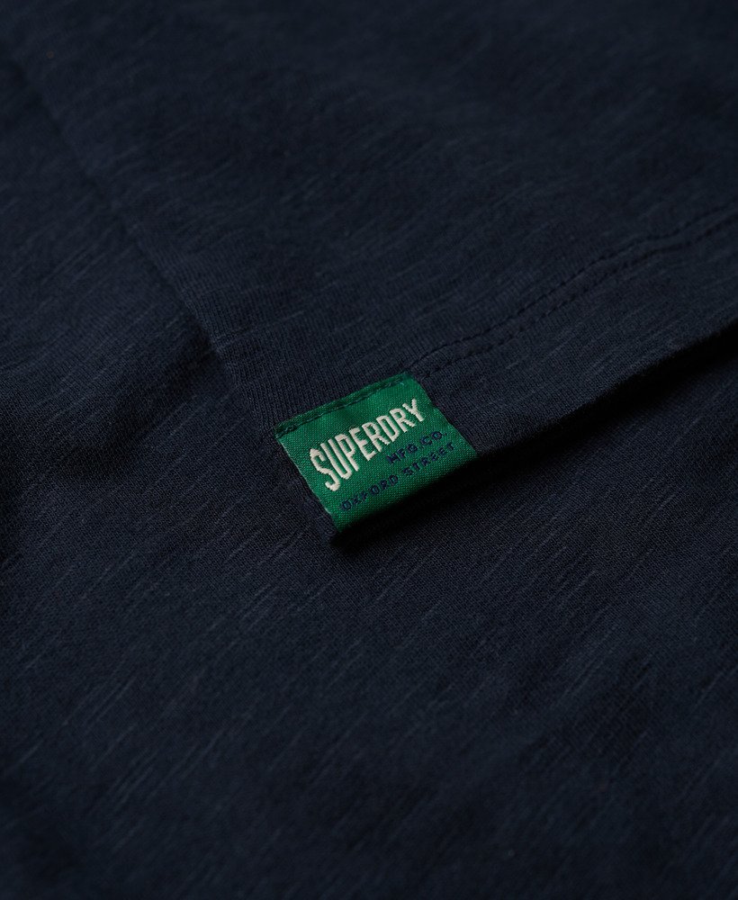 camiseta copper label workwear na cor eclipse navy slub