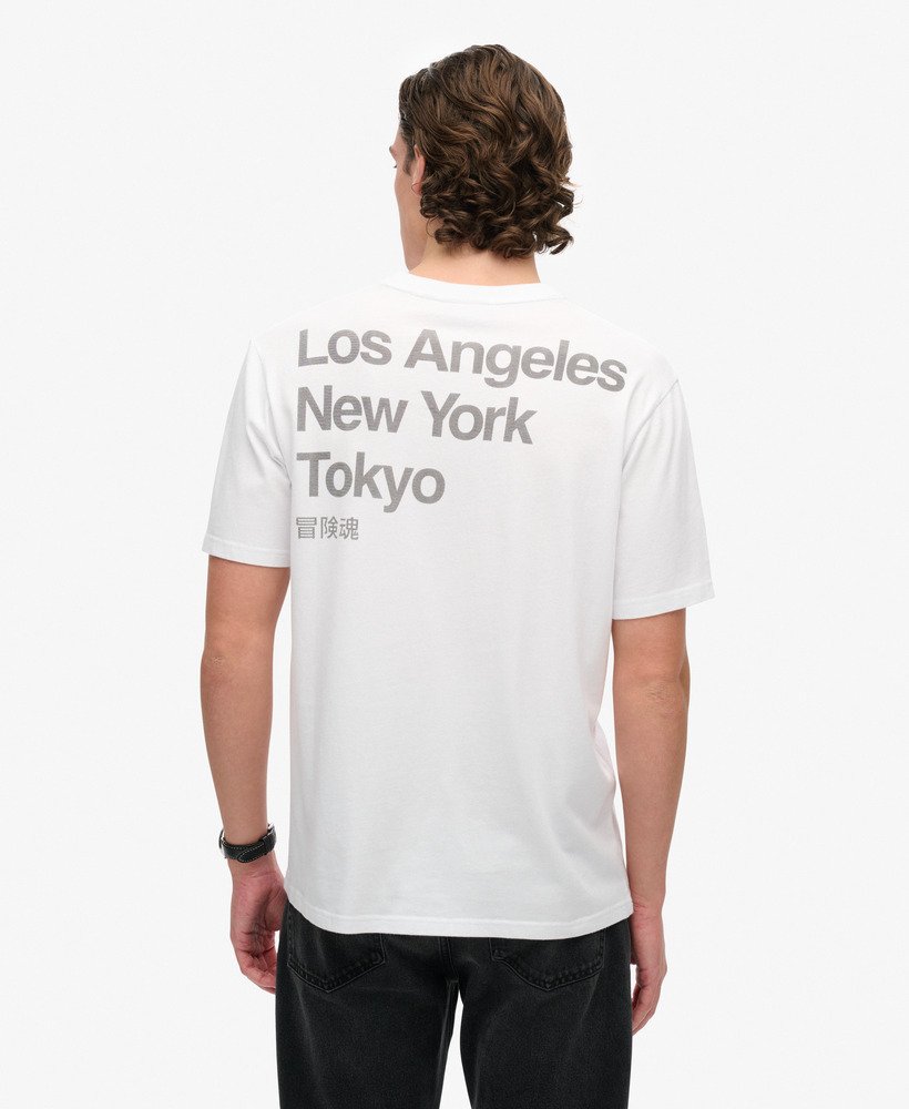 camiseta city loose na cor Óptica