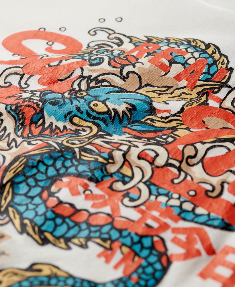 camiseta tokyo graphic na cor off white