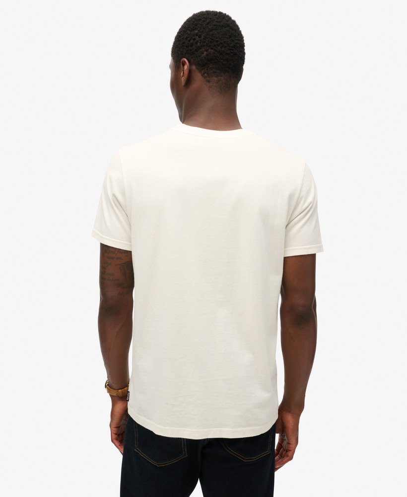 camiseta la graphic na cor off white