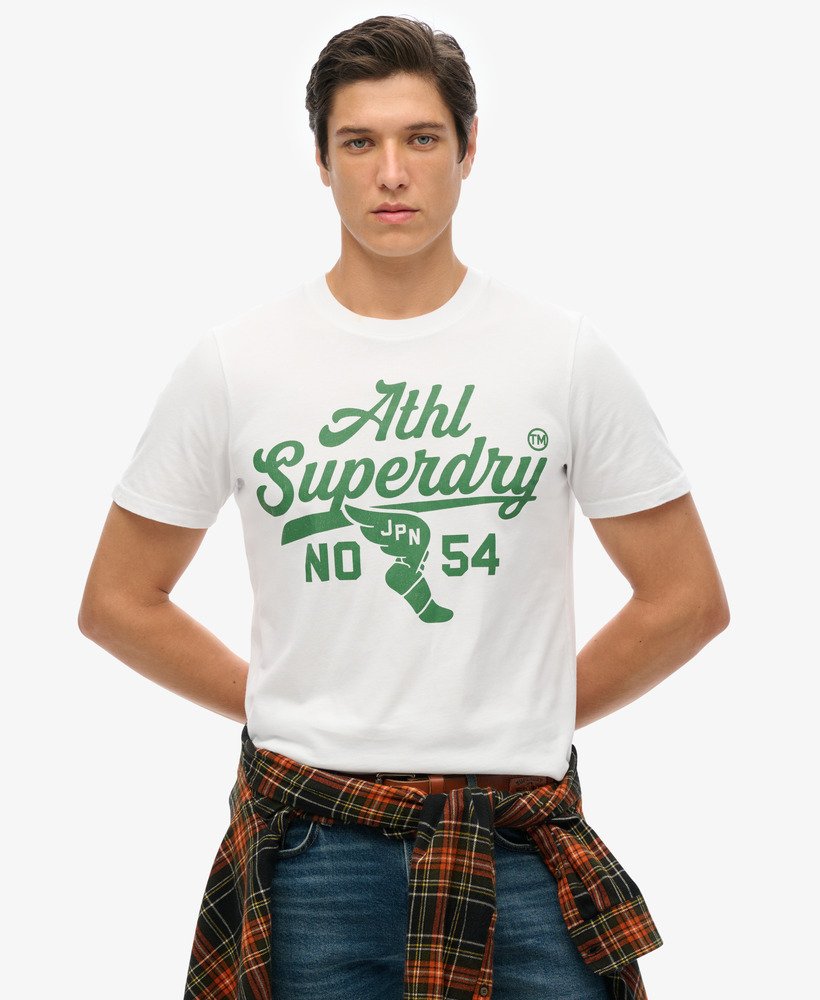 camiseta esportiva de atletismo com estampa na cor Óptica