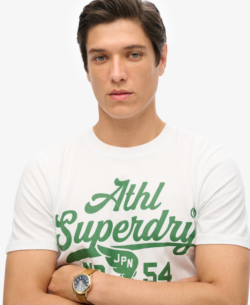 camiseta esportiva de atletismo com estampa na cor Óptica