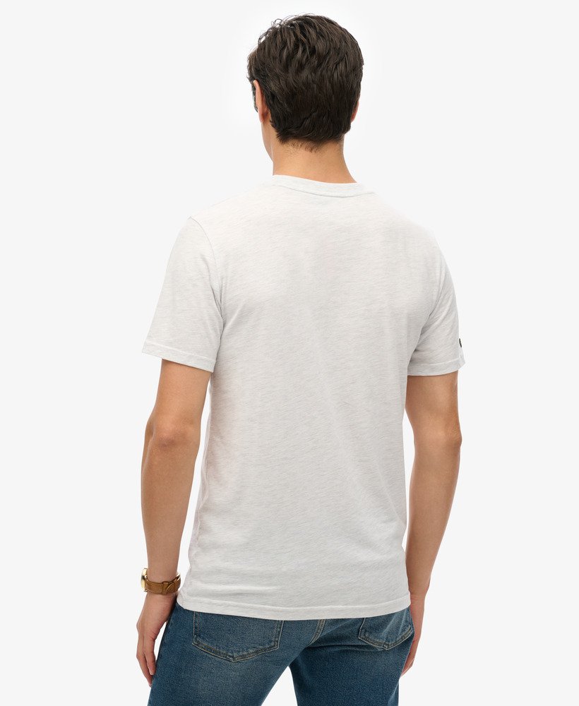 camiseta esportiva de atletismo com estampa na cor Óptica