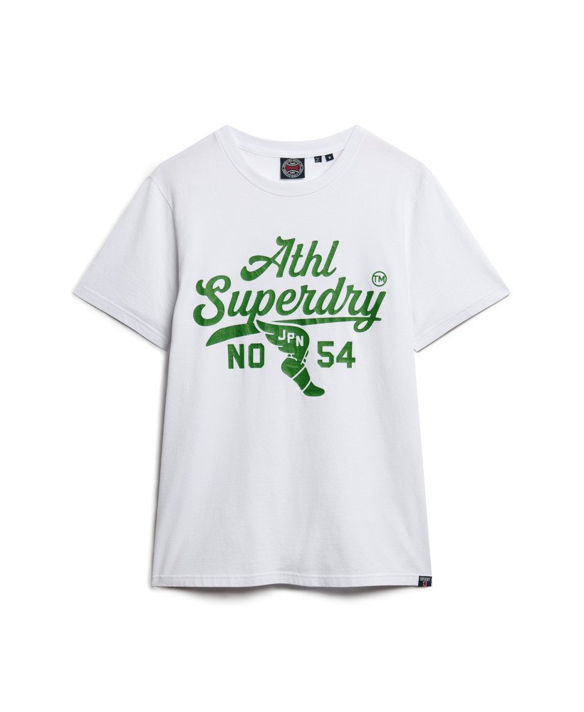 camiseta esportiva de atletismo com estampa na cor Óptica