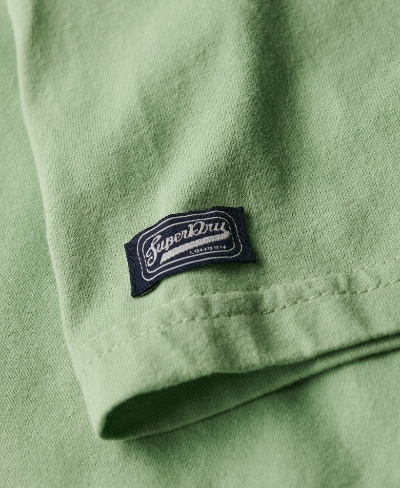 camiseta gasoline workwear na cor verde claro