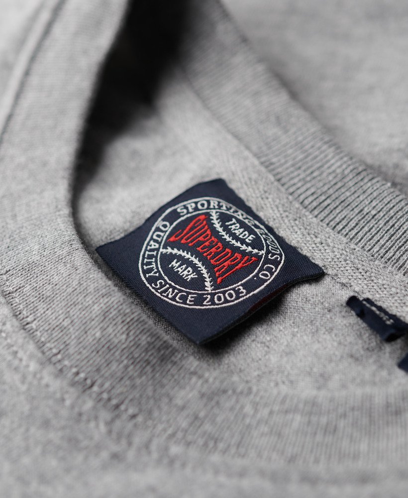 camiseta gráfica osaka 6 na cor cinza mesclado