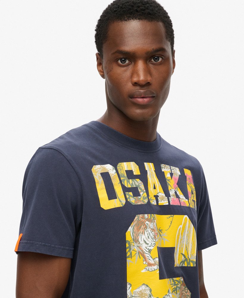 camiseta osaka 6 japanese infill na cor francÊs marinho