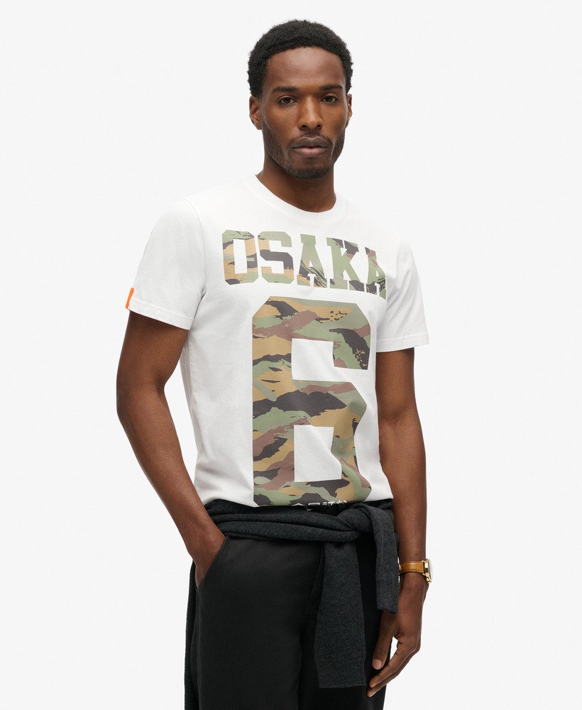 camiseta osaka 6 camo standard na cor Óptica