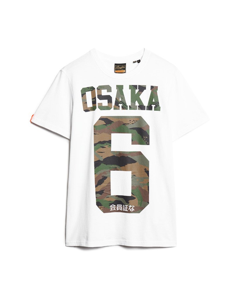 camiseta osaka 6 camo standard na cor Óptica
