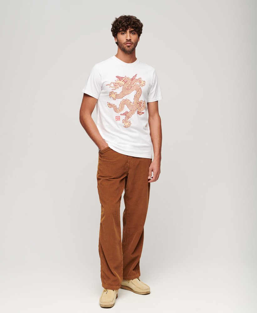 camiseta vintage superdry x komodo na cor optic