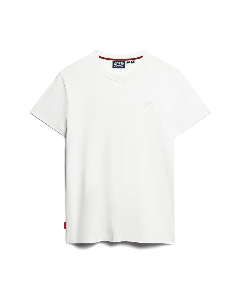 camiseta essential logo em algodão orgânico na cor ÓpticaÓptica