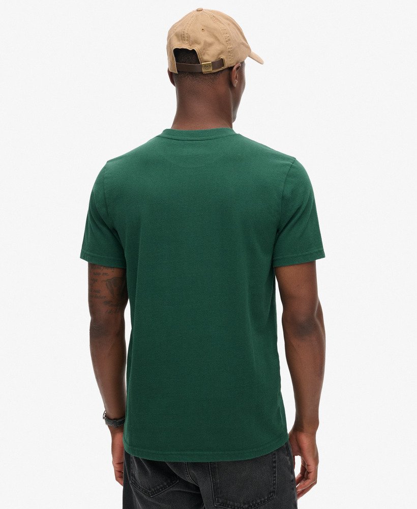 camiseta com estampa great outdoors na cor bengreen mesclado