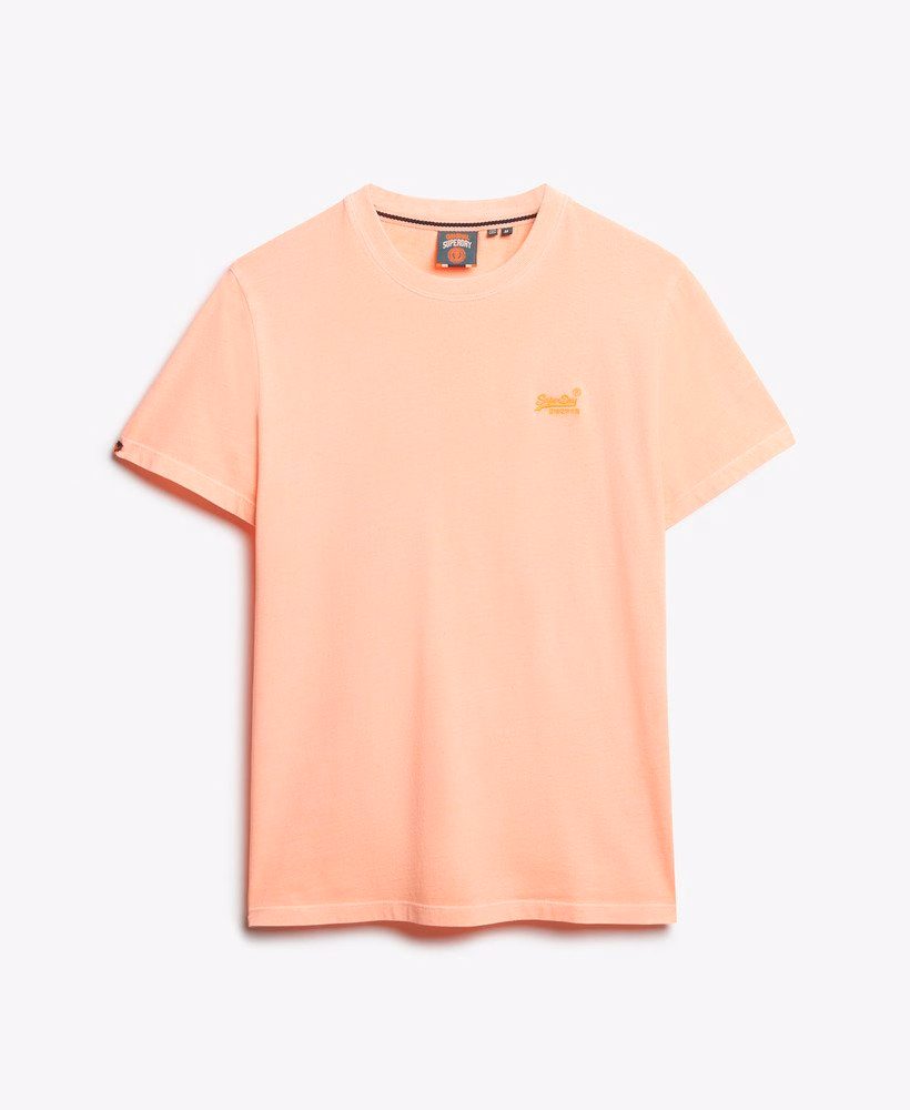 Camiseta Neon com Logo Essencial Bordado
