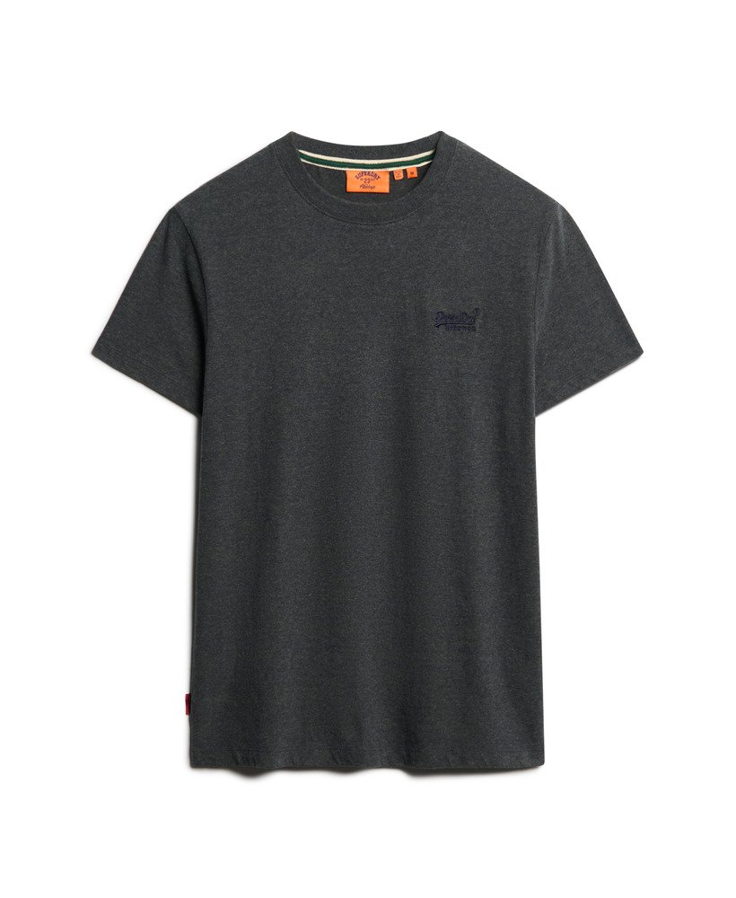 camiseta essential logo em algodão orgânico na cor eclipse navyolive feeder