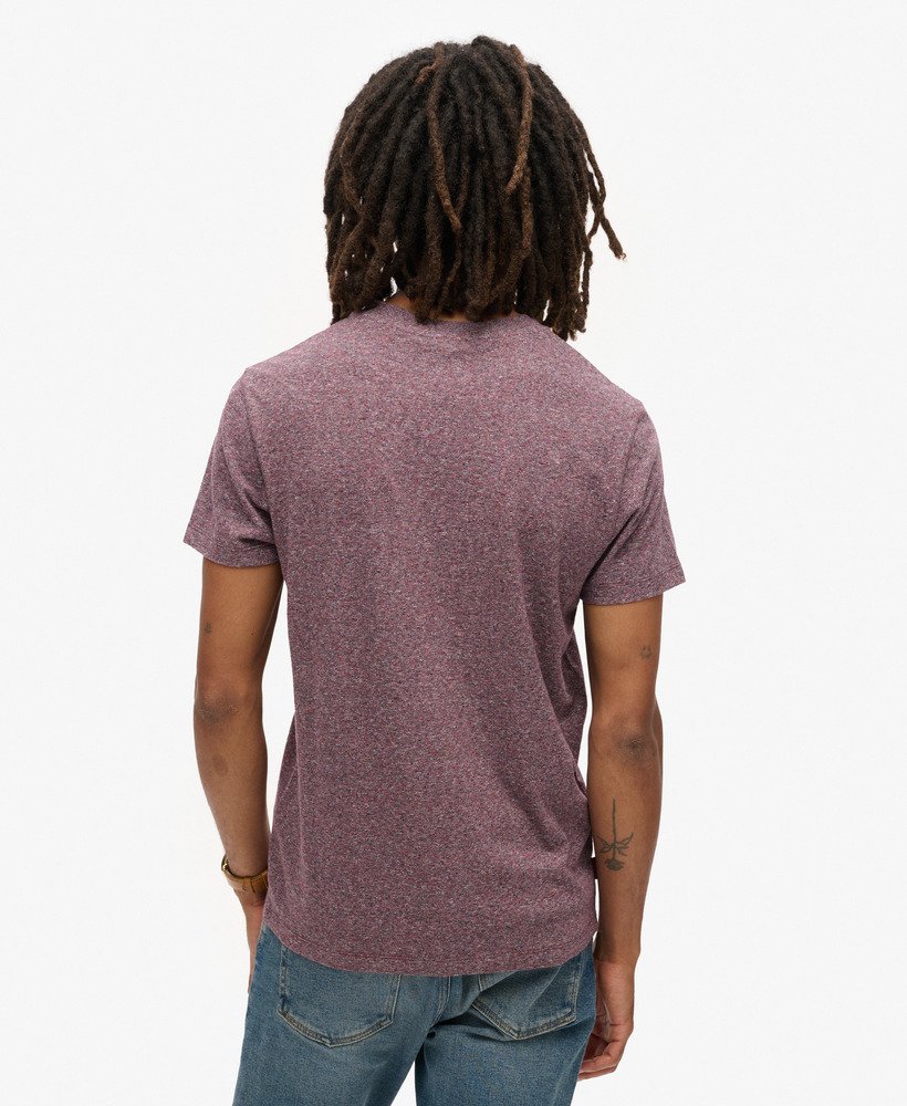 camiseta essential logo em algodão orgânico na cor cinza porto grindle feeder